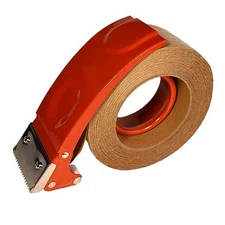 Packing Tape with Manual Dispenser, Hand-Held Professional Dispenser with Tape