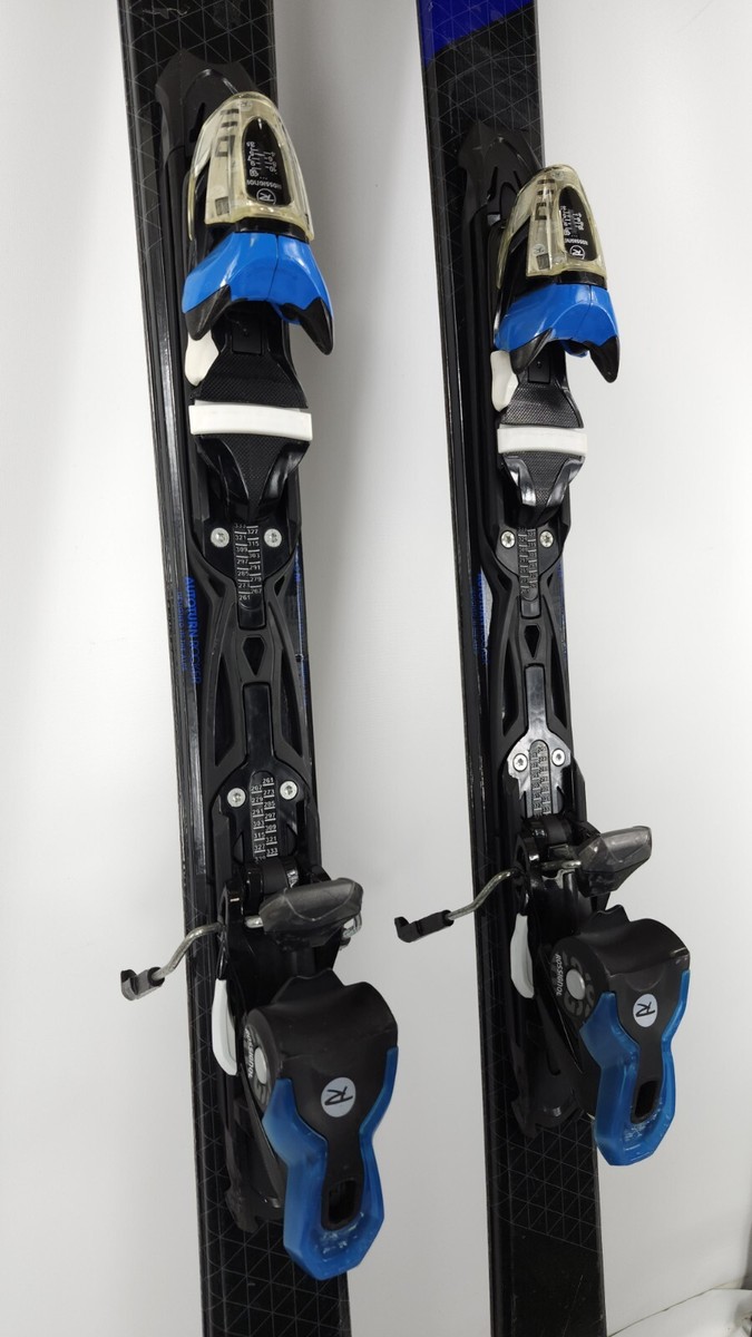 値下げ可能！！ Rossignol Power 4 スキー板 163cm 黒/青 Rossignol E77 Carbon Experience 176cm Skis w/ Rossignol Xelium 110