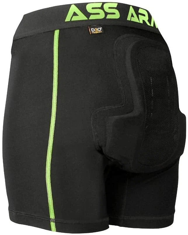 Pantalones Cortos Protectores Acolchados para Snowboard, Patinaje y Esquí, Protección 3D para Cadera, Trasero Foto 4 de 4