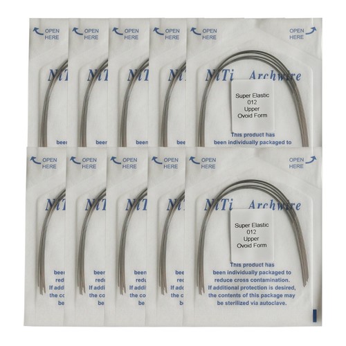 Dental Orthodontic Super Elastics Niti Braces Round Arch Wires Ovoid Form - Picture 14 of 16