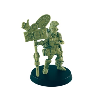 Ladenbesitzer Kaufmann, Tabletop, Sternenfinder, Pathfinder, Sci-Fi, Cyberpunk