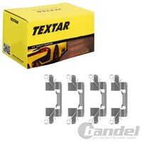 Textar MONTAGE-SATZ BremsbelÄGe ZubehÖR Vorne Passend FüR Fiat Fullback Mitsubis