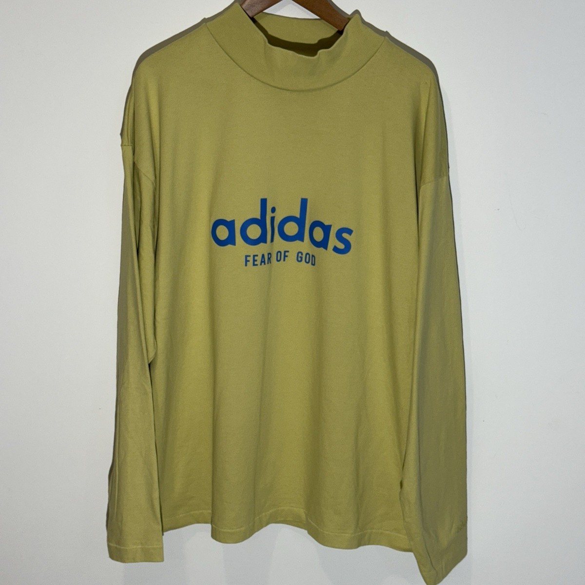 Adidas x Fear of God Athletics Mock Neck Long Sleeve Shirt XL