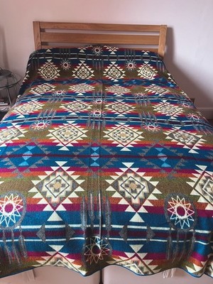 Alpaka Wolldecke Indigene Azteken Inka Alpaka Warm Van Boot Leben Feste