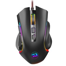 Redragon M602 Gaming Mouse, Ergonomic RGB Gaming Mouse Wired with 7200 Adjust...