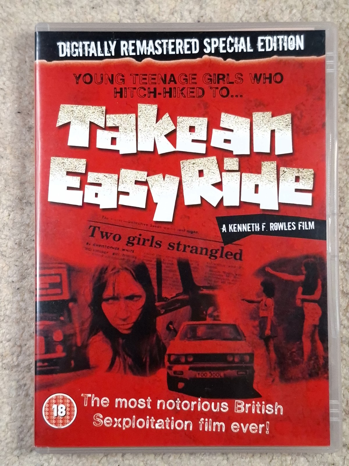 Take an Easy Ride DVD 1974 Kenneth Rowles Remastered Special Edition