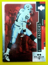 1998 Upper Deck Black Diamond #30 Tim Brown - Oakland Raiders - HOF