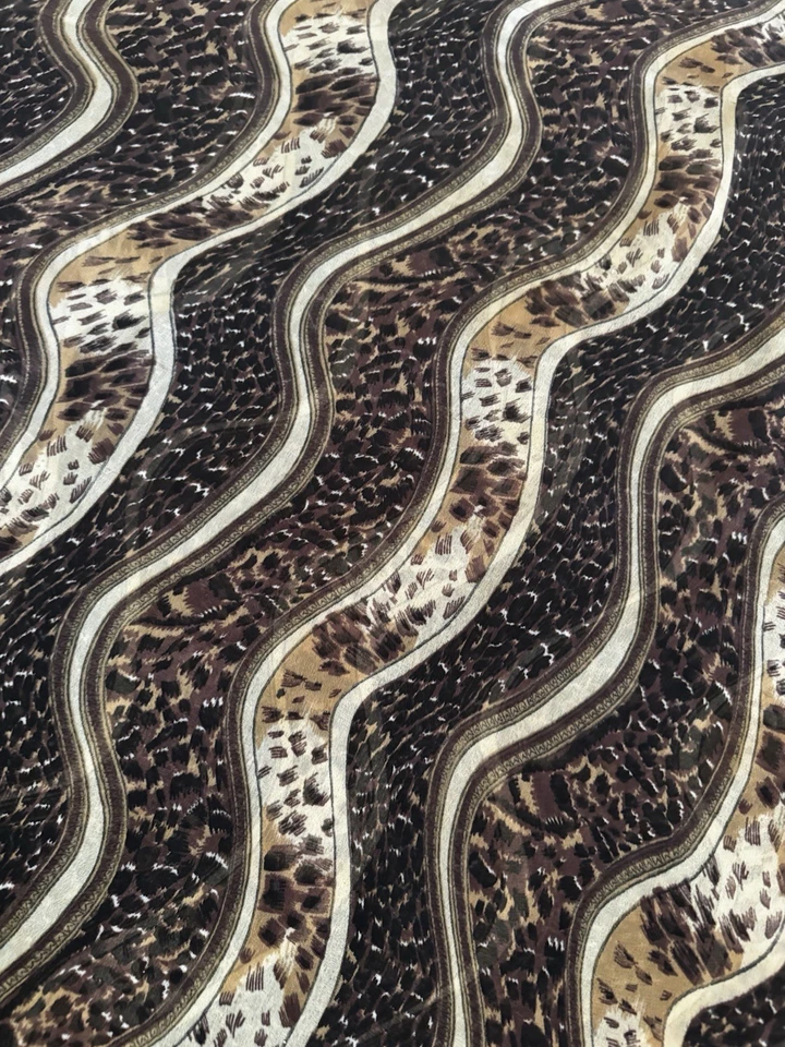 Atlantis Bahamas 2000 Y2K Sarong 73”x 43” Animal Print Usado en Excelente Condición Traje de Baño Cubierta Foto 2 de 2