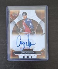 2025 Upper Deck Engrained Icons Hockey Craig Wolanin AUTO  #CA-CW