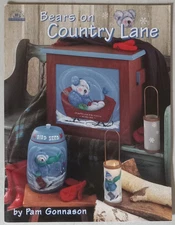 Bears on Country Lane Pam Gonnason Decorative Painting Book Viking Folk Art 2003