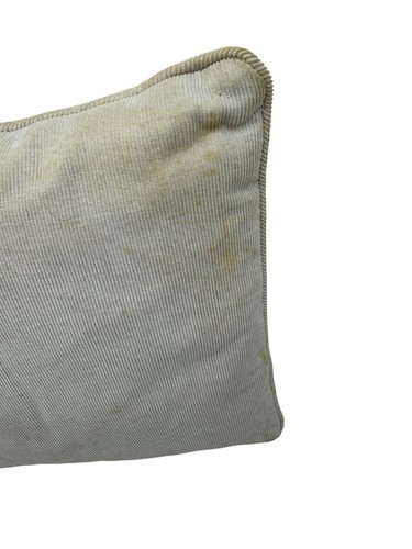 Vintage 1970s Needlepoint Pillow Botanical Leaves Hand Stitched Finished Piece - Picture 11 of 11