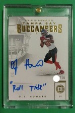 OJ Howard Autographed Card, Limited Edition Of 10, NFL