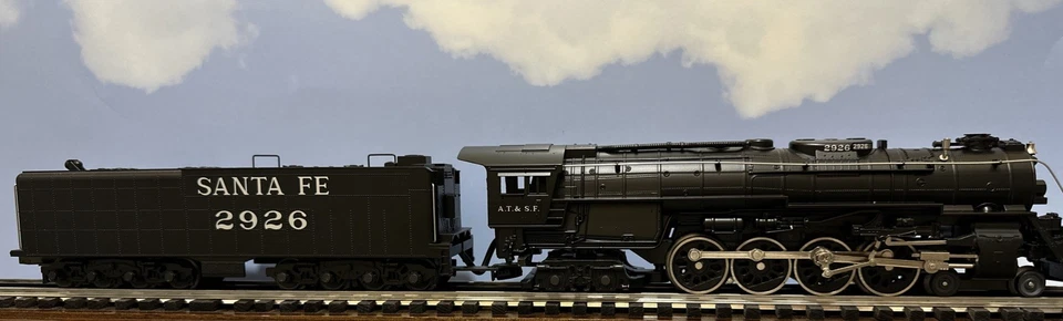 MTH RAIL KING 30-1140-1 SANTA FE 4-8-4 NORTHERN STEAM ENGINE O-Gauge Smoke PS1 - Image 2 of 4
