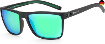 ZENOTTIC Polarisierte Sonnenbrille Herren Leichte TR90 Rahmen UV400 Schutz
