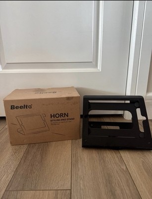 Beelta Horn Desktop Stand Black for Apple iPad Air/Pro/6th/5th Gen 9.7''