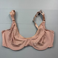 Vintage Warners Bra 34D Not So Innocent Nudes Unlined Cup Underwire 2028