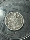 1876-CC Seated Liberty Silver Dime AG Grade
