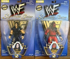 2 Jakks Pacific WWF Signature 2 Series Wrestlers - The Undertaker and Kane