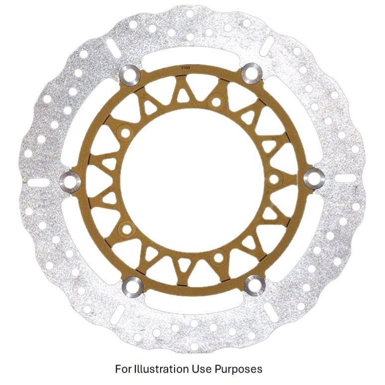 EBC Steel Cont X Brake Disc FLHS for Yamaha FZ1 Fazer 3C3 Half Fair 06-15