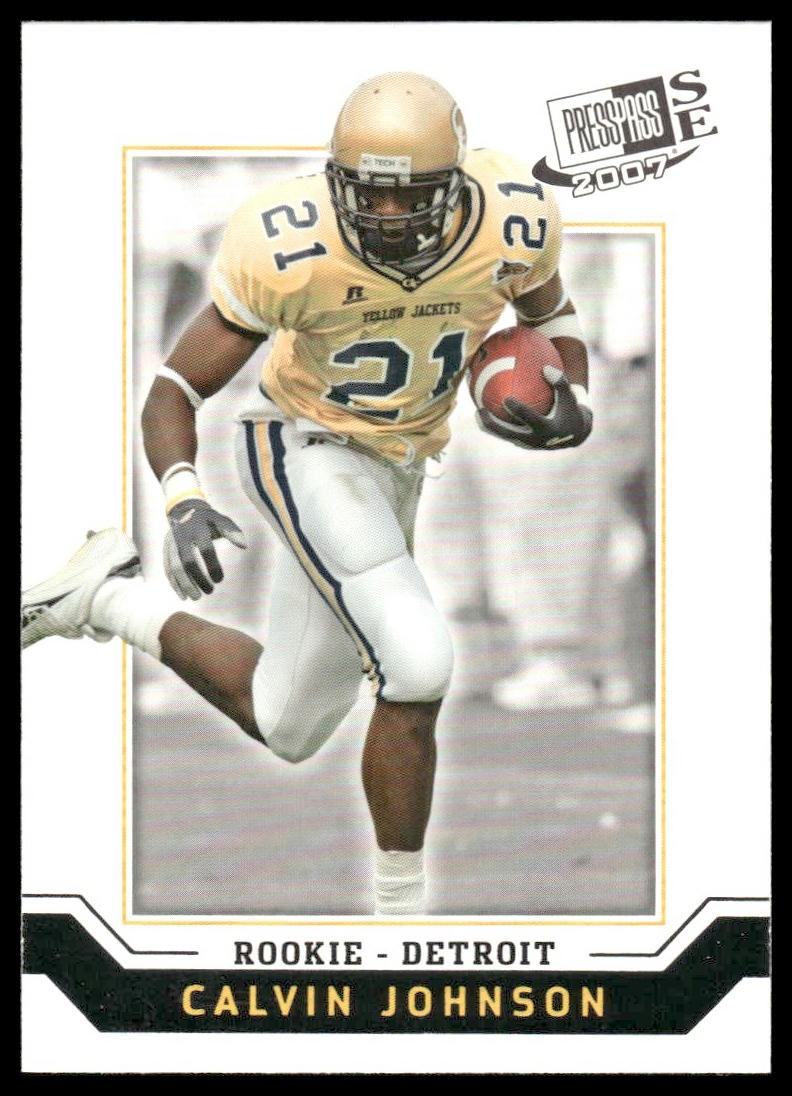 Calvin Johnson #7 2013 Panini Rookies & Stars Football Statistical Standouts