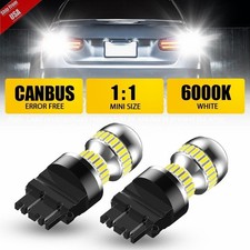 3157 3156 Led Reverse Brake Turn Signal Light Bulb 6500k White 2800lm 246810