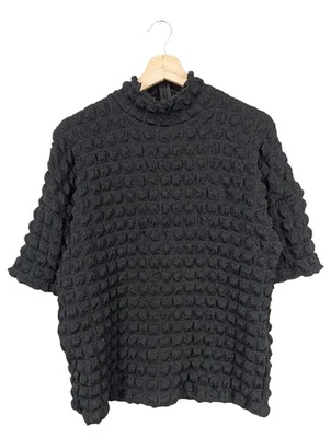SELECTED Blusa de cuello alto Mujeres Blusa Talla EU 34 negro look casual - Imagen 1 de 4