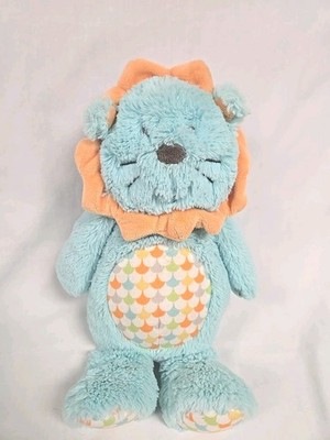 Aldi Little Journey Wind Up Musical Lion 12'' Plush Toy Plays rockabye baby