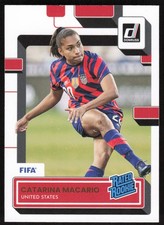 2022-23 Donruss Catarina Macario Soccer Rated Rookie Card (RC) #191 - USA. rookie card picture