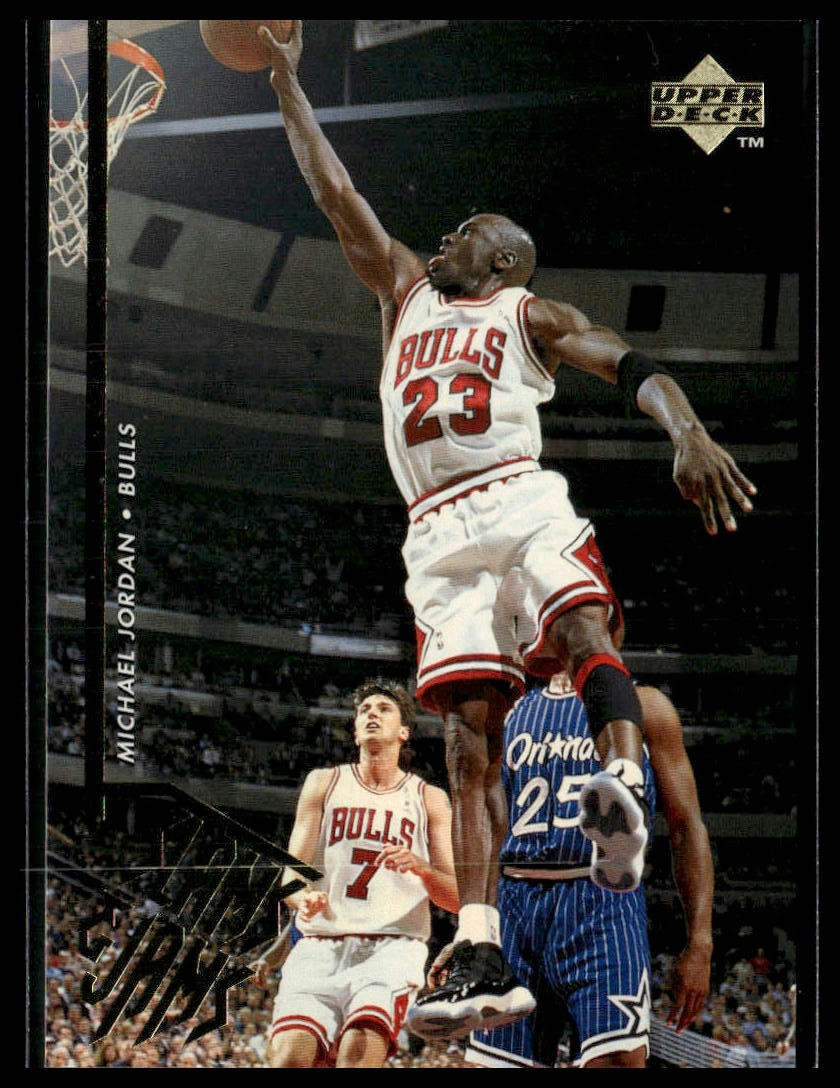 1995-96 Upper Deck #352 Michael Jordan