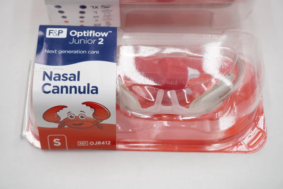 Cánula nasal F&P Fisher Paykel Optiflow Jr Junior OJR412 Foto 2 de 3
