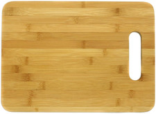 Select Bamboo Cutting Board, 12.5 X 9.5 Inch, Natural