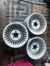 Three 15x7 Western Turbine Old School Wheels Rims Unilug Free Shipping