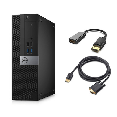 Dell Windows 11 Desktop PC i7, up to 32GB RAM, 4TB NVMe SSD, Built-In WiFi, DVD