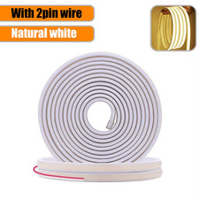 COB Led Neon Rope Light Strip 12V 24V 5M 10M 15M 20M 0.5M IP68 Waterproof Flexib