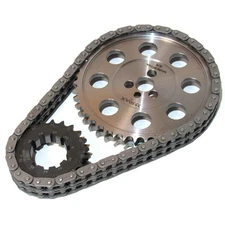 SA Gear Timing Set 78550T-9R; Dbl Roller 9-key for 85-93 SBC, V6, Factory Roller