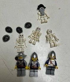 Lego 7029 Skeleton Ship Attack Castle Complete Instruction Box