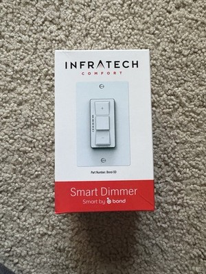 Bond Smart Dimmer Infratech Switch P/N Bond-SD New In Box