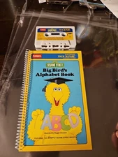 Playskool Sesame Street Electronic Talk N Play Big Bird Alphabet Vintage Tested 
