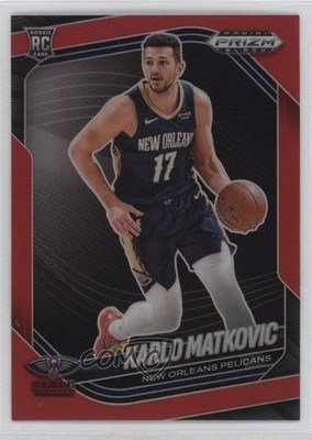2024-25 Panini Prizm Black Red Prizm 77/299 Karlo Matkovic #248 Rookie RC 1yj