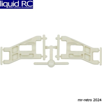 Associated 6204 RC10 Front Wide Suspension Arms White