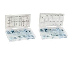 60 PC Keystock Bar Assortment SAE Metric Square Key Stock for Pulleys Gears