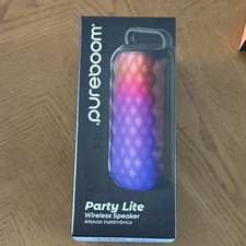 Pureboom Party Lite Wireless Speaker Multicolor, Party Lights, 4hr Playtime