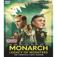 Monarch: Legacy of Monsters 2023 Season 1 DVD 2 CD Action Sci-Fi Series FreeShip