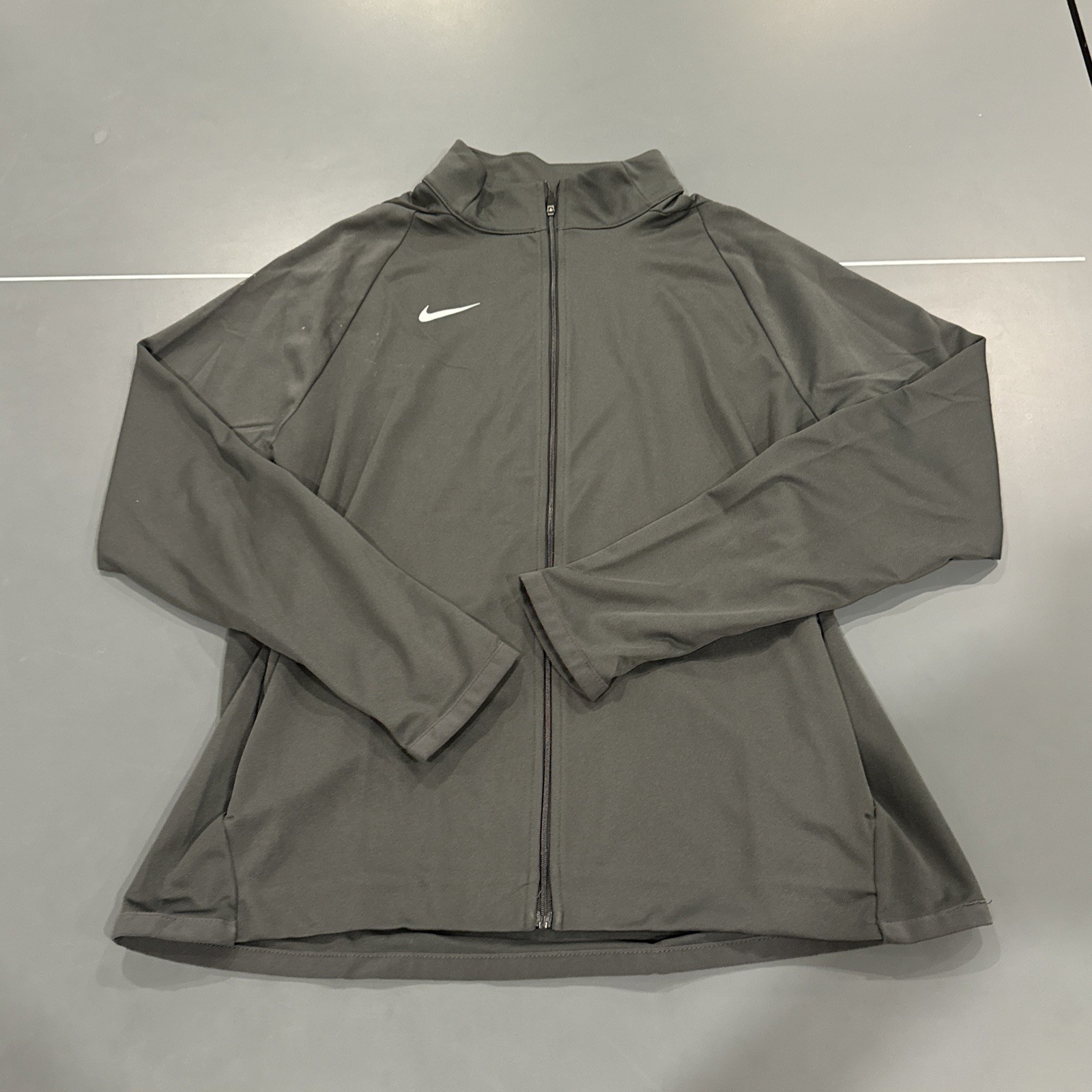 SACAI X NIKE Giacca donna Nike Epic 2.0 Team full zip GRANDE GRIGIO CN9523 060 NUOVA CON ETICHETTE