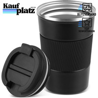 Kaffeebecher Thermobecher Edelstahl 380Ml Auslaufsicher Mit Deckel To Go