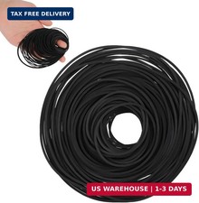 100 Pcs Recorder Rubber Belts Cassette Recorder Repair Maintenance Mix Flat Cass