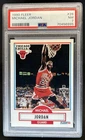 1990-91 Fleer Michael Jordan #26 Bulls PSA 7