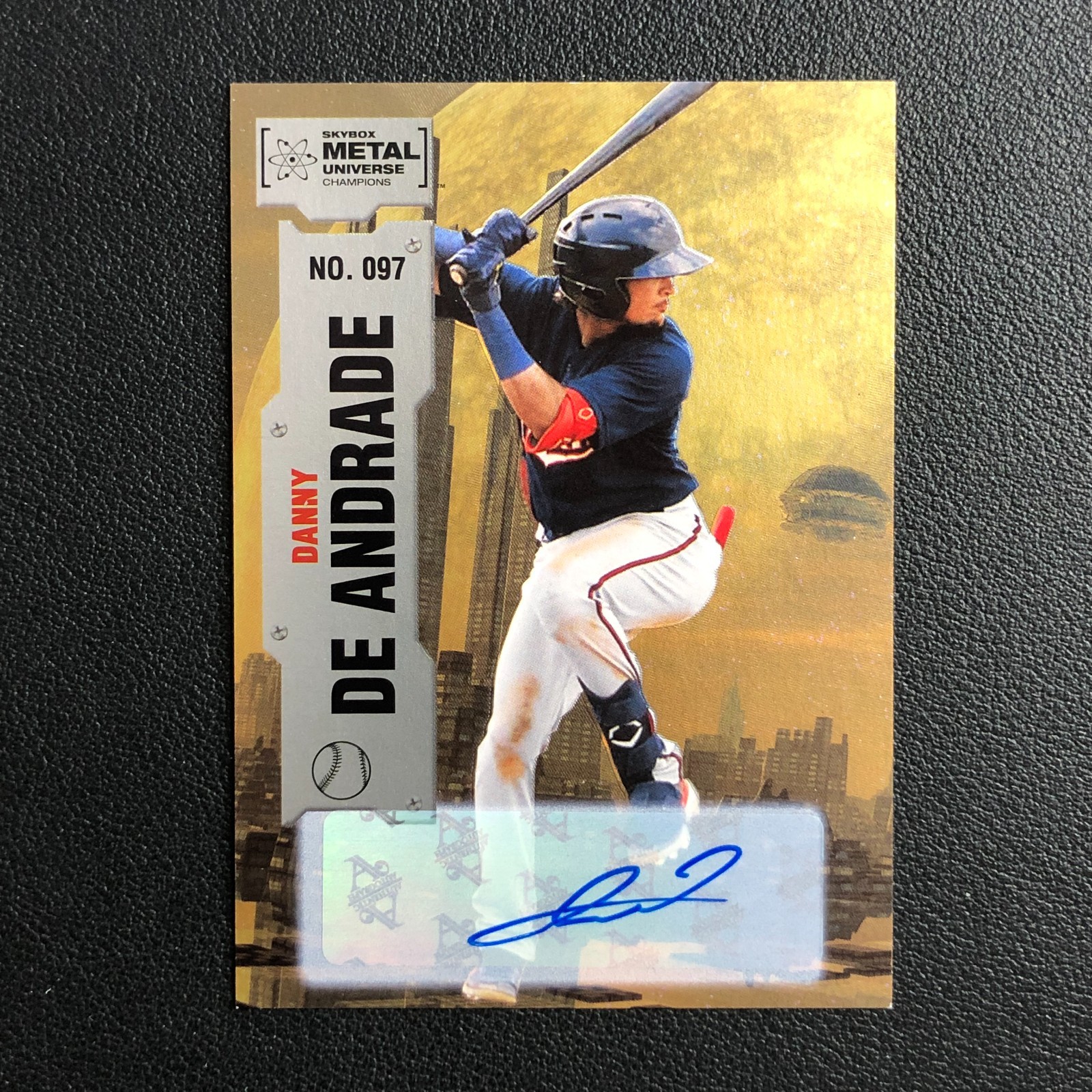 2022 Skybox Metal Universe Champions Signature Danny de Andrade Auto