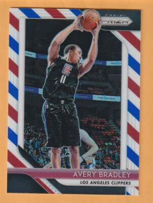 Avery Bradley Los Angeles Clippers 2018-19 Prizm Red White Blue #234 Texas 13K