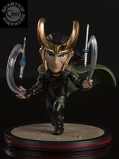 QMx Marvel Thor Ragnarok Loki Q-Fig PVC Diorama Brand New and In Stock 